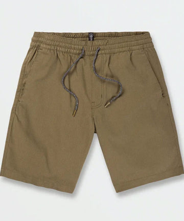 Volcom Frickin Elastic Waist Short 19" - Wintermoss